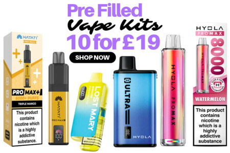 Pre Filled vape kits 